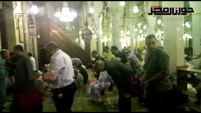 توافد الالاف علي السيد البدوي بطنطا لصلاة ليلة القدر