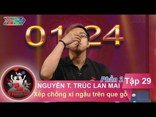 Xếp chồng xí ngầu trên que gỗ - GĐ chị Nguyễn T.Trúc Lan Mai | GĐTT - Tập 29 | 03/04/2016