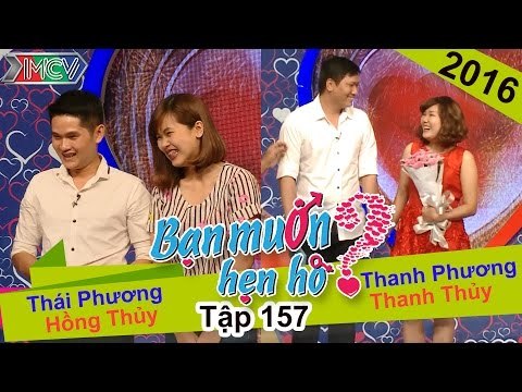 BẠN MUỐN HẸN HÒ - Tập 157 | Thái Phương - Hồng Thủy | Thanh Phương - Thanh Thủy | 10/04/2016
