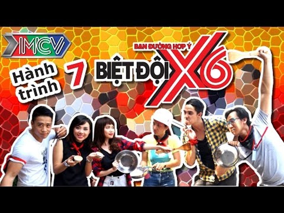 Sáu anh em siêu nhân "quậy tung" phố tây Bùi Viện | Biệt Đội X6 - Hành trình 7.