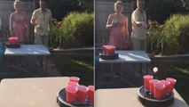 Watch Beer Pong Played With a Roomba