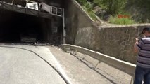 Bolu Tiner Yüklü Tır Tünel Girişine Çarptı 5 Ölü-