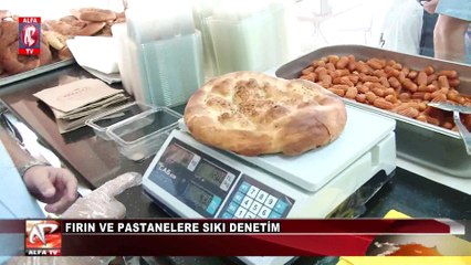 Fırın Ve Pastanelere Sıkı Denetim