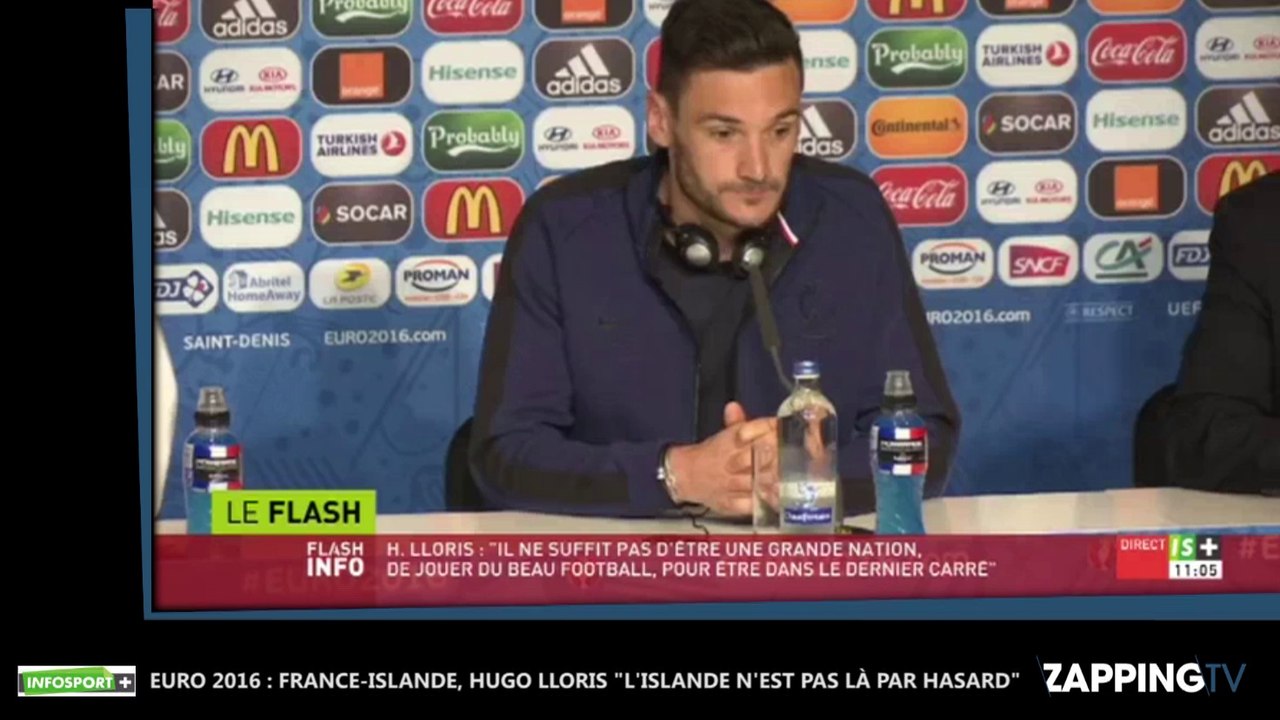 Euro 2016 : France-Islande, Hugo Lloris "L'Islande n'est pas là par hasard" (Vidéo)