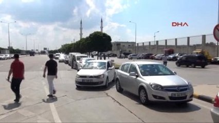 Edirne Kapıkule'de de Kuyruk Var