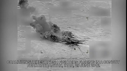 ISIS Convoy Meets The A-10 During An Epic Killing Frenzy