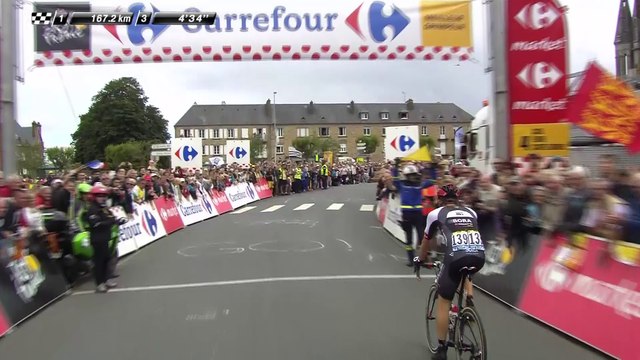 167 KM restants - Étape 1 (Mont-Saint-Michel / Utah Beach) - Tour de France 2016
