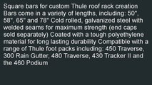 Thule LB78 Roof Rack Load Bars 78 Inch Set of 2