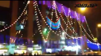 المولات تتزين استعدادا للعيد