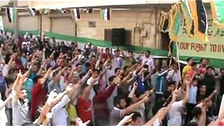 أريحا   عهد أهالي أريحا في جمعة دمشق موعدنا القريب 25 5 2012
