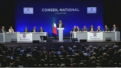 Laurent Wauquiez au conseil national des Républicains