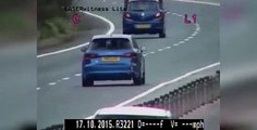 Watch dangerous driver dice with death by clocking 146mph on dual carriageway