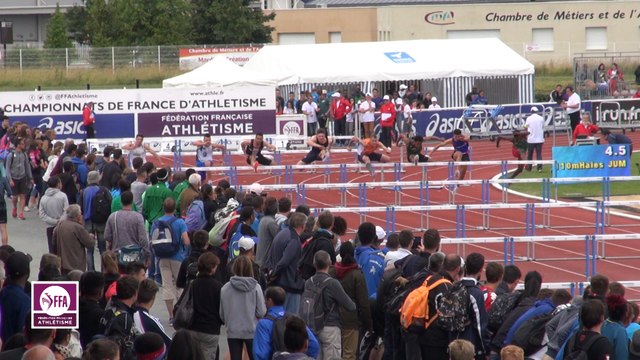 Finale 110 m haies Juniors