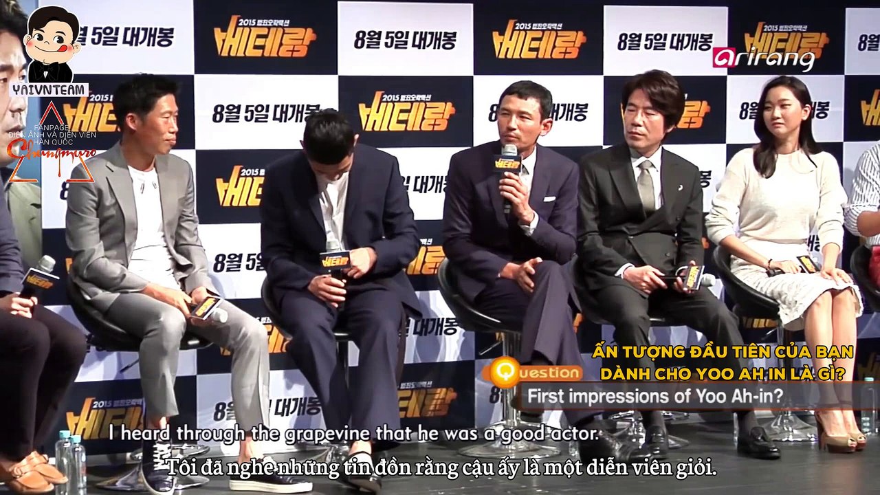[YAIVNTEAM] VIETSUB: PRESS CONFERENCE "VETERAN"