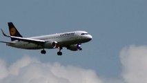 Lufthansa Airbus A320-214 (Sharklets) landing at Cologne/Bonn Airport Rwy 24 |28.04.2016