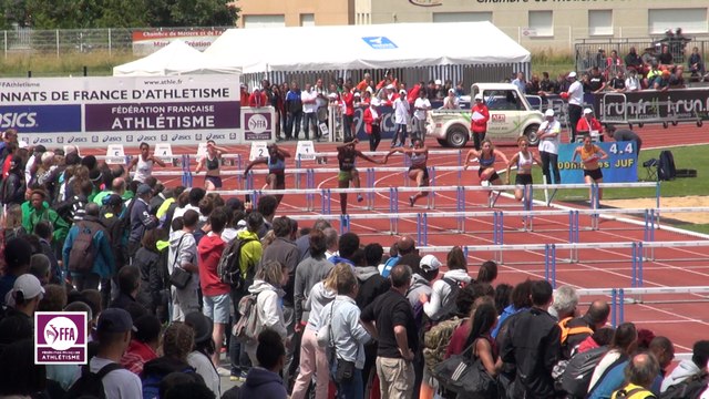 Finale 100 m haies Juniors