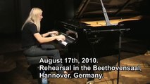 Valentina Lisitsa - Hannover rehearsals / Chopin Etude Op.25, No.3