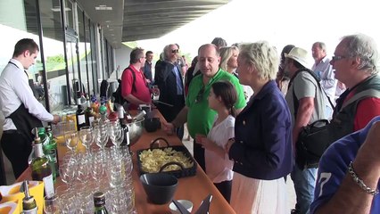 Arrivée des personnalités au Palais du Pharo pour le Mondial la Marseillaise à Pétanque