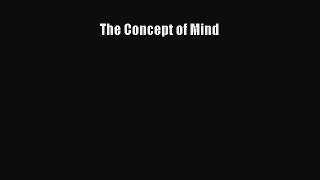 Read The Concept of Mind E-Book Download