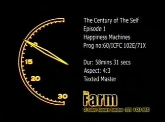 "El Siglo del Yo" The Century of the Self 1   Happiness Machines   Adam Curtis (subtitulado español)
