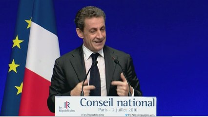 Sarkozy : "Quoi qu’il arrive ce conseil national sera mon dernier de président des républicains"