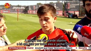 Entrevista de Franco Cervi: Quero evoluir como Di Maria e Gaitán