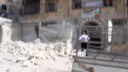 Halep'e Hava Saldırısı: 5 Ölü