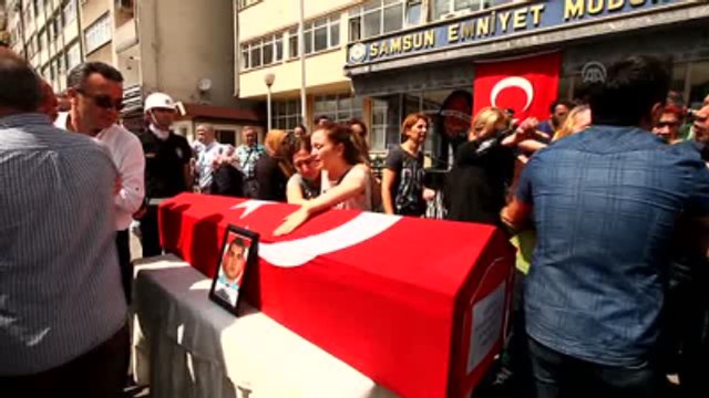 Polis Memuru Boz İçin Tören Düzenlendi