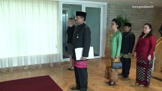 Indonēzijas Republikas vēstnieka Bagasa Hapsoro akreditācijas vizīte 19/04/2016