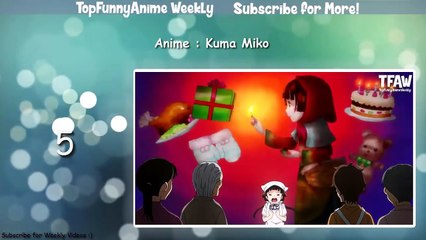 Top 10 Funny Anime Moments of Spring 2016 Week 8