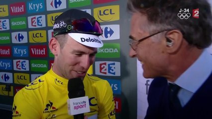 Mark Cavendish : "Je suis tellement heureux"