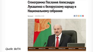 Belarus diese Woche vom 28. April 2016