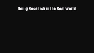 Download Doing Research in the Real World PDF Online