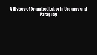 [PDF] A History of Organized Labor in Uruguay and Paraguay [Read] Online