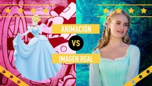 Disney animado vs Disney imagen real