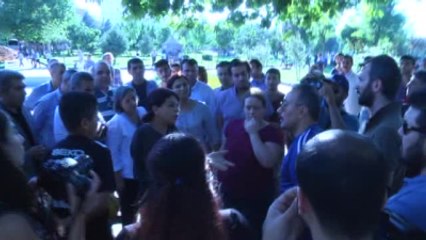 İzinsiz Gösteriye Müdahale Edildi