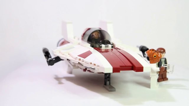 Lego Star Wars 75003 A-wing Starfighter Build & Review