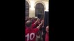 Wales Fans Were Given A Guard Of Honor By Belgian Fans!