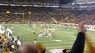 Steelers introductions before Browns game (Week 15-12/8/11)