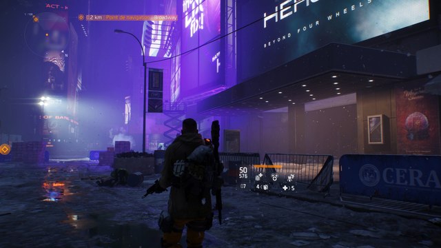 The Division - PC / 4K / Ultra - Times Square de nuit