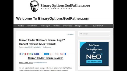 Mirror Trader Software / AutoTrader is a Scam or Legit ??