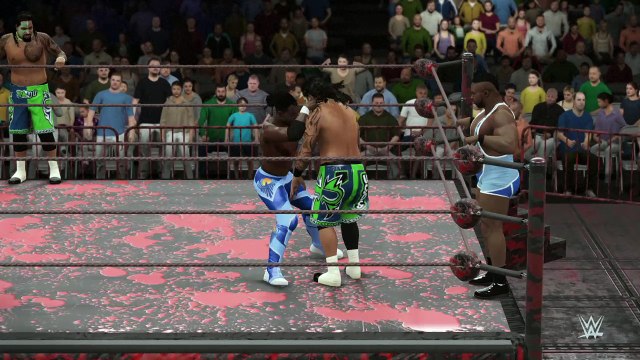 WWE 2K16 uso's v new day