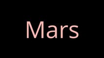 Mars: planets in under 10 seconds