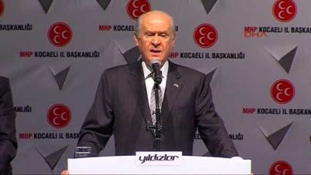 Kocaeli-Mhp Genel Başkanı Devlet Bahçeli Kocaeli İl Teşkilatının Düzelediği İftar Programında...