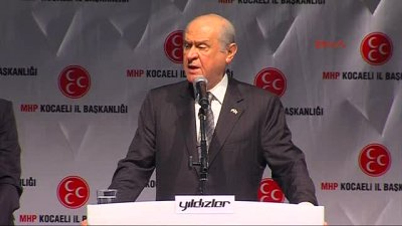 Kocaeli-Mhp Genel Başkanı Devlet Bahçeli Kocaeli İl Teşkilatının Düzelediği İftar Programında...