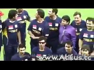 Atif Aslam Playing Cricket