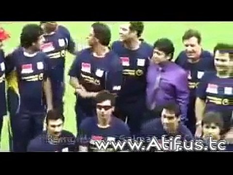 Atif Aslam Playing Cricket