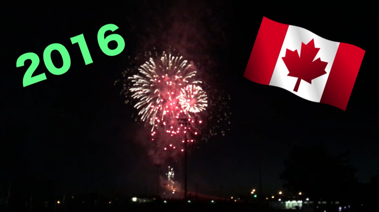 2016 Canada Day Fireworks - Brampton