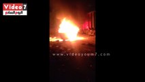بالفيدو.. انفجار 