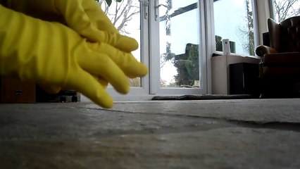 washing up gloves squeaking ASMR